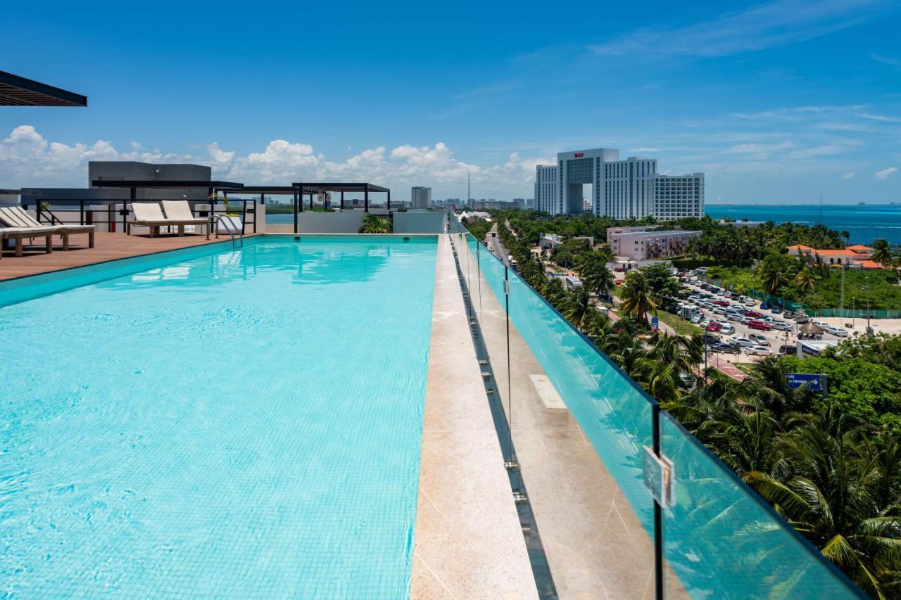 Aloja Oceanview In The Hotel Zone Cancún Kültér fotó